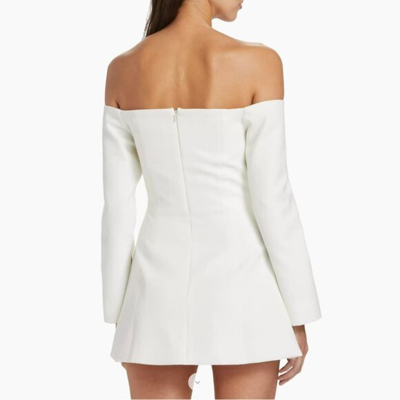 The Femm  Vale Off-the-Shoulder Minidress - Picture 3 of 3